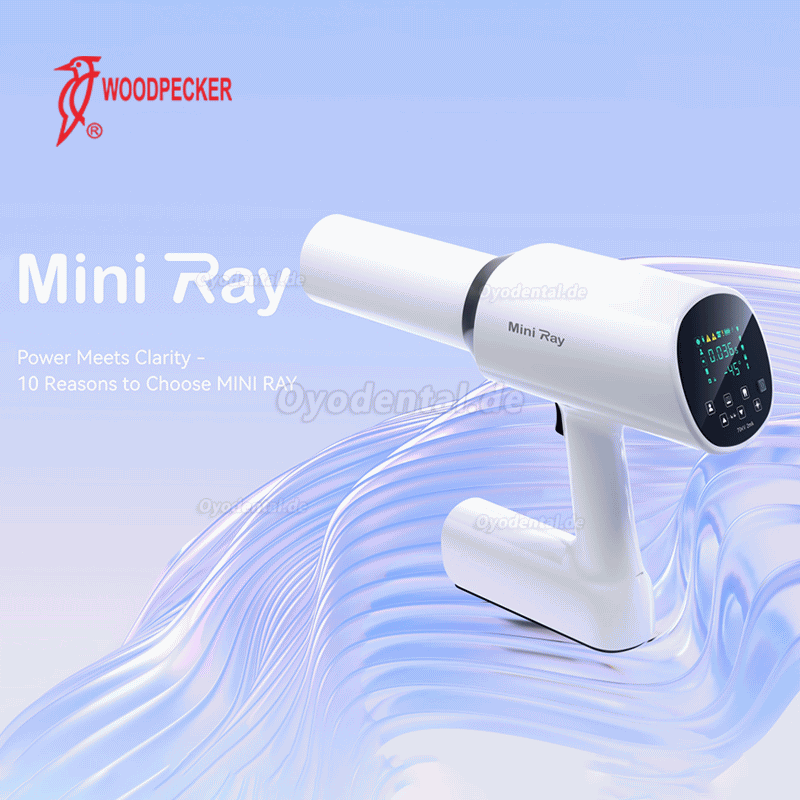 Woodpecker Mini Ray Tragbares Dentalröntgengerät Handröntgengerät Digitales Bildgebungsgerät